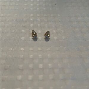 Elegant Gold Knot Stud Earrings